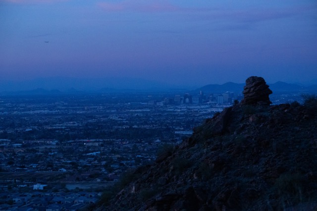 Phoenix at dusk